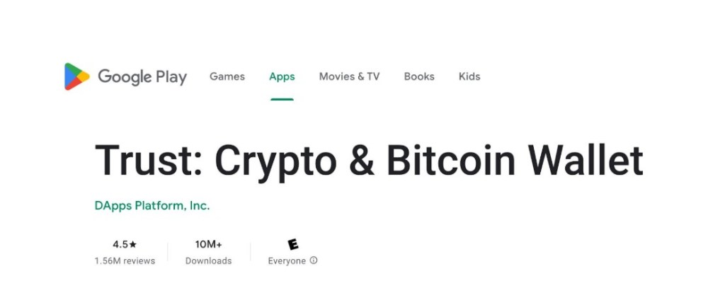 ประสบการณ์การใช้งาน Trust Wallet