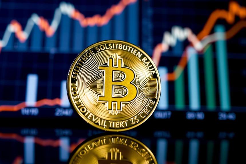 กอง Bitcoin จำนวนมากที่มีมูลค่าสูงขึ้นเรื่อย ๆ แสดงถึงการเพิ่มขึ้นของ Market Cap ของ Bitcoin แบบ 20 เท่า