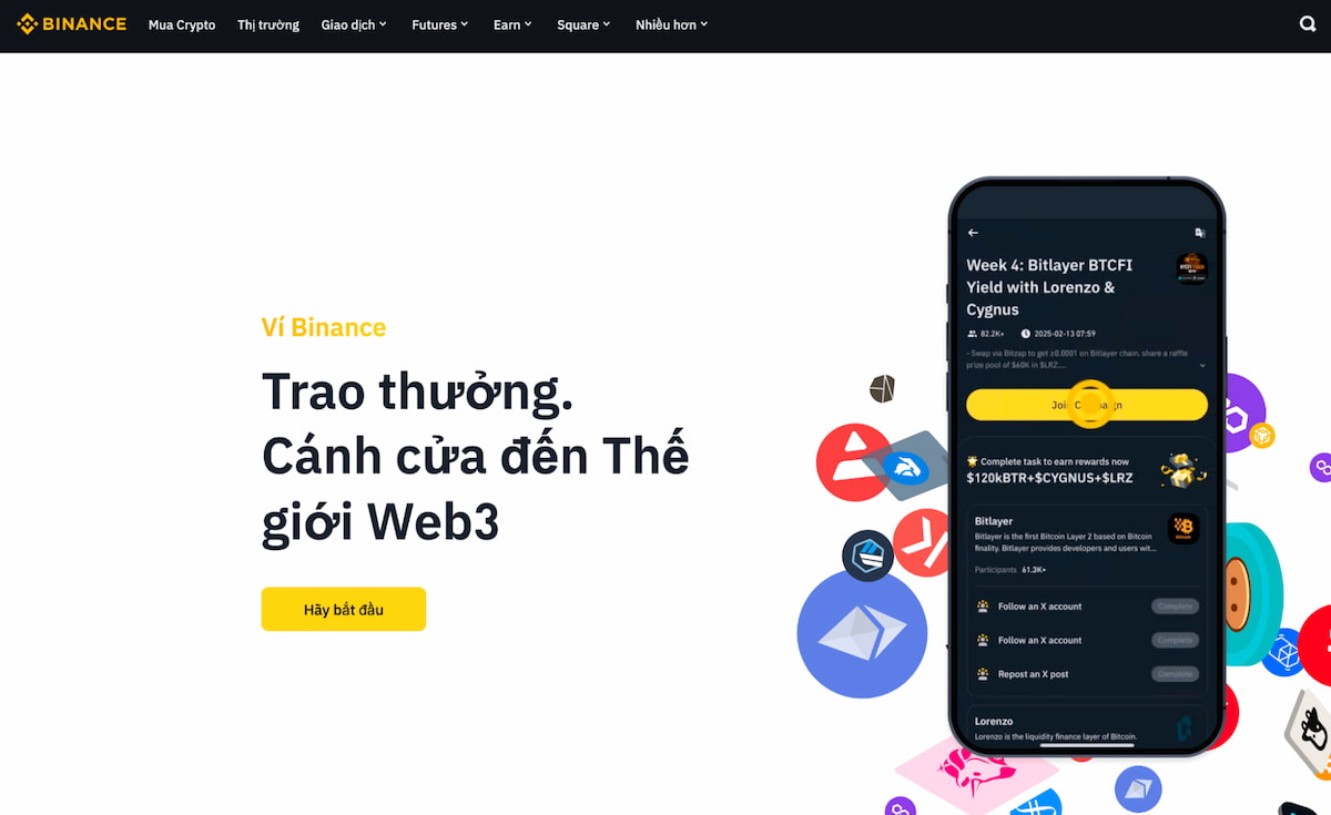Cách chọn ví tiền điện tử phù hợp Binance wallet