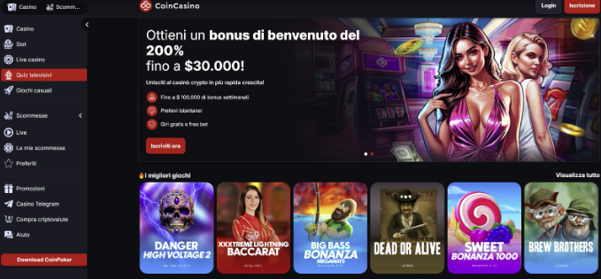 Casino online stranieri - Coincasino