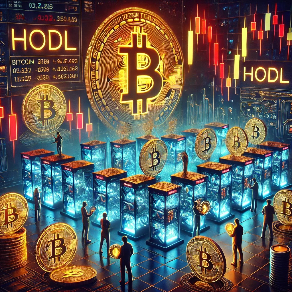 비트 코인 광부는 급락에도 불구하고 암호화를 비축하고 있습니다.