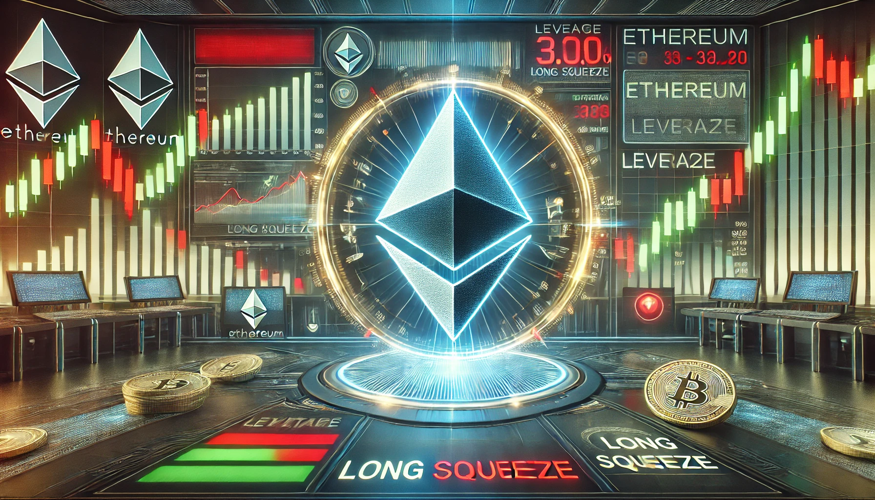 Ethereum Leverage Elevated Despite Long Squeeze, Glassnode Says