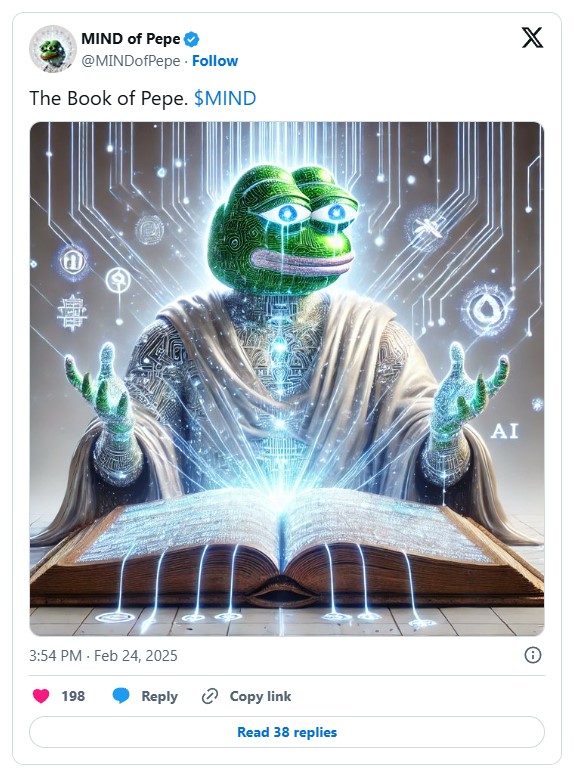 Memecoin Mind of Pepe