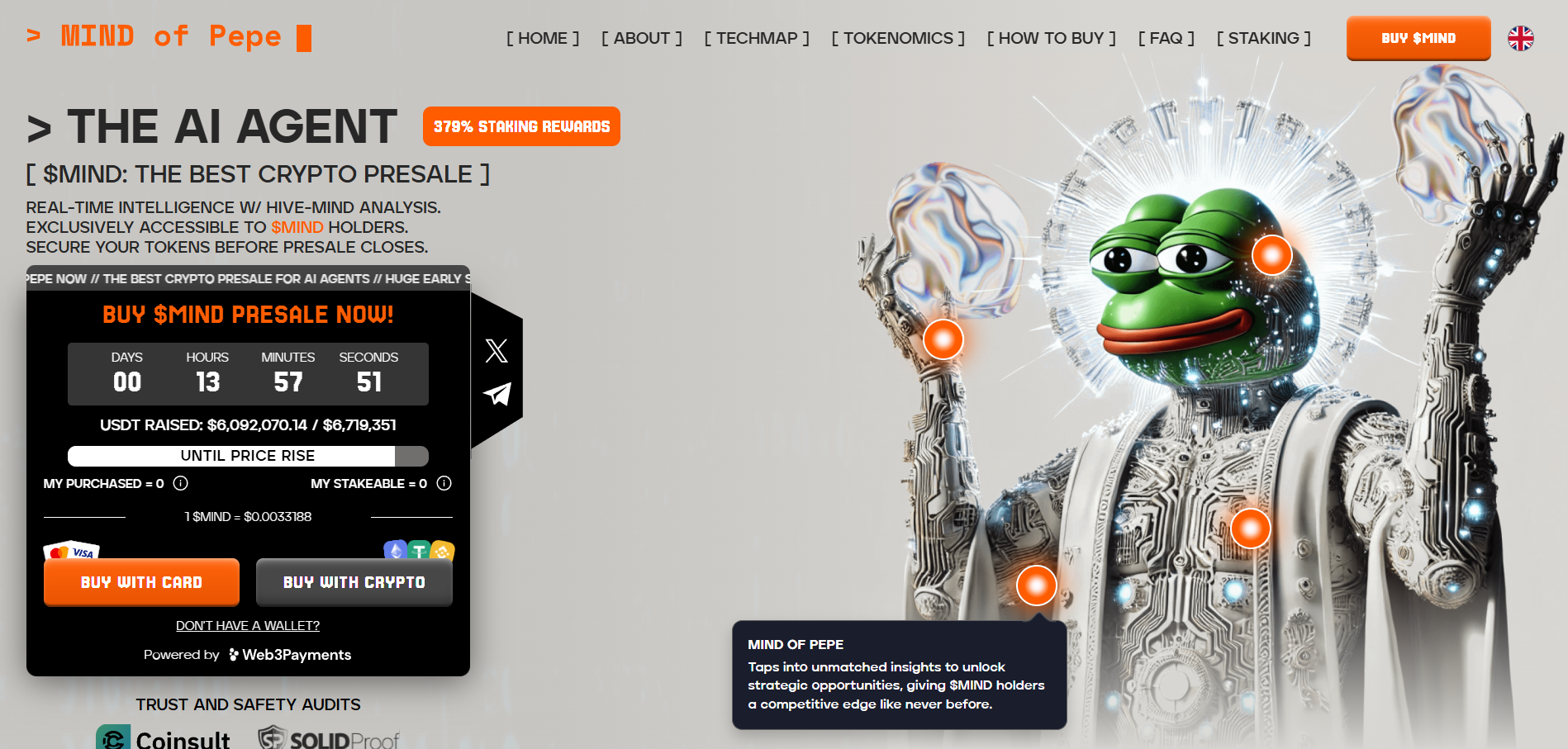  Mind Of Pepe presale