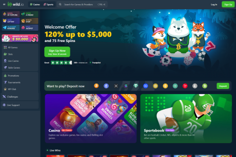 NEWSBTC wild.io Ολα τα Online Casino