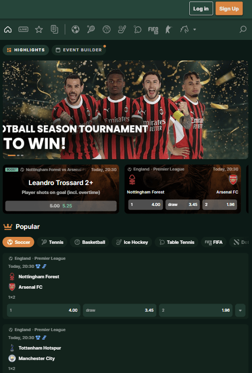 Scommesse Crypto - TG.Casino