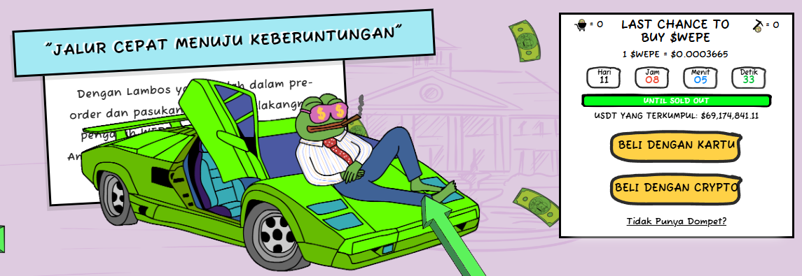 WEPE 2025 - Prediksi Harga Wall Street Pepe