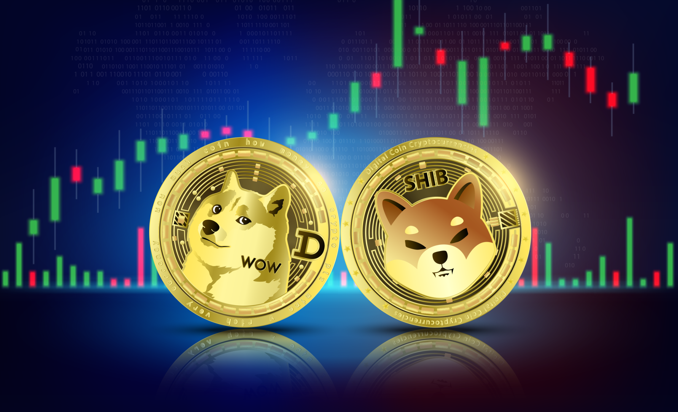 GUERRA DAS MEME COINS: Algoritmo Aponta Dogecoin Como Vencedor Absoluto Contra Shiba Inu em 2026!