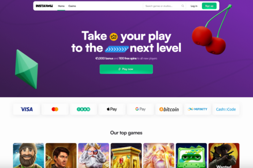 Instaspin казино на живо 