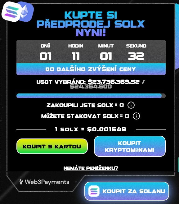 solaxy předprodej 