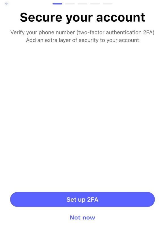 Set Up 2FA - Best Wallet Crypto