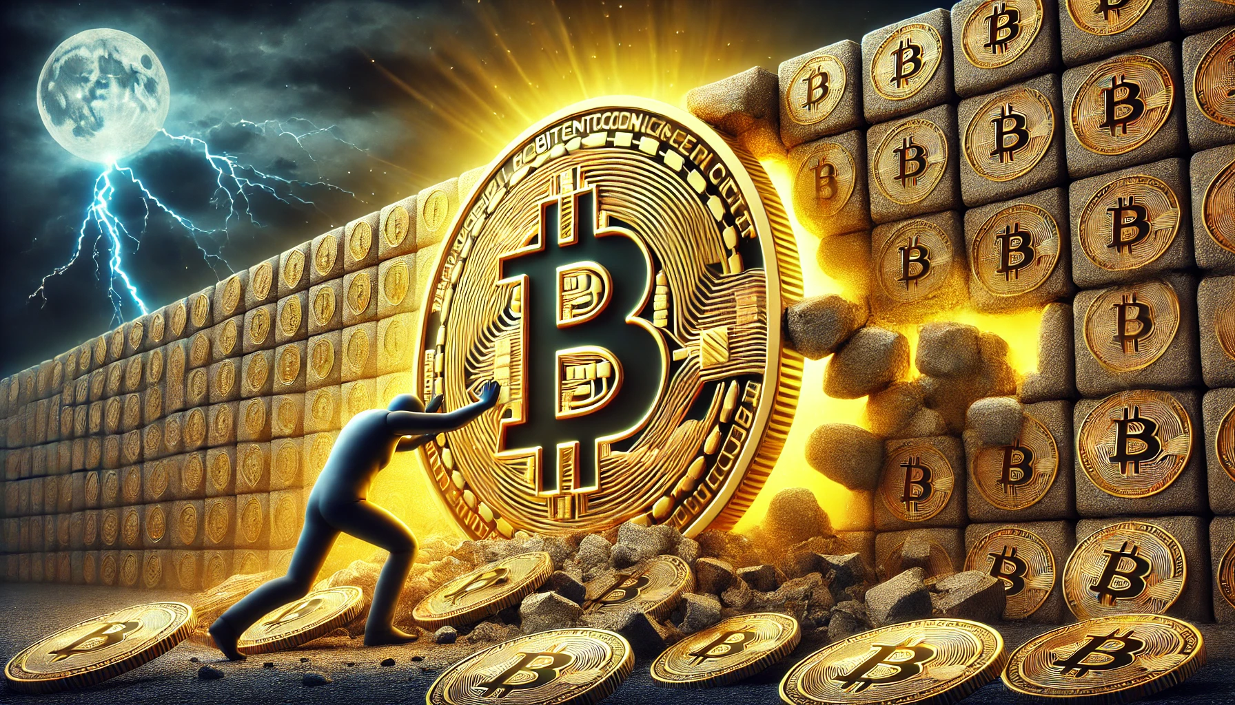 Bitcoin Unable To Break Upward As 1.6 Million BTC Resistance Wall Blocks Path