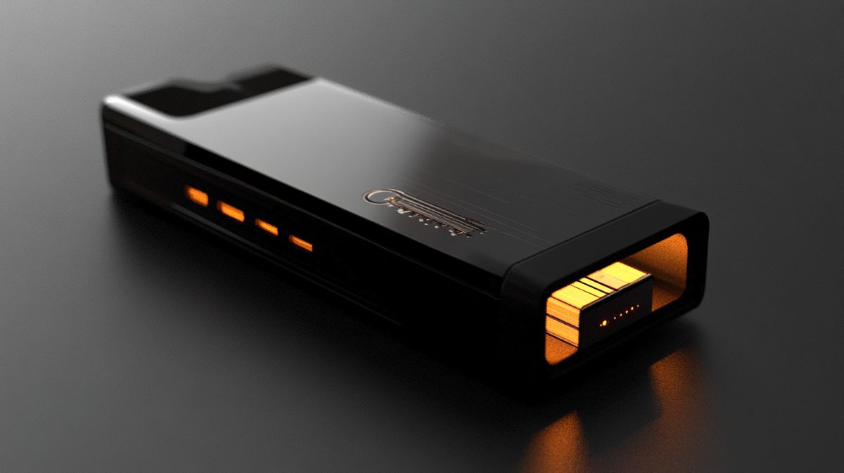 黒色と金色のビットコインウォレット