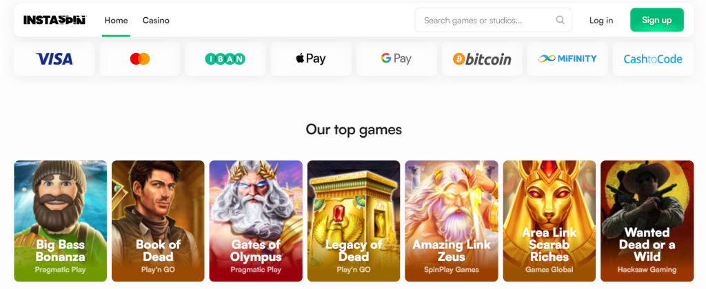 InstaSpin casino