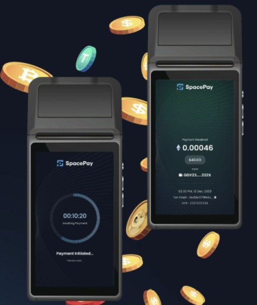 best-low-cap-coins SpacePay interface