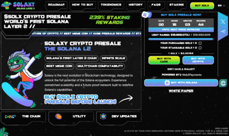 Solaxy presale