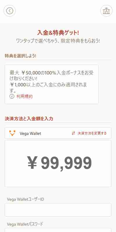 遊雅堂へ入金
