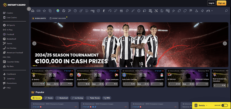 instant casino anonymous online sportsbook policies