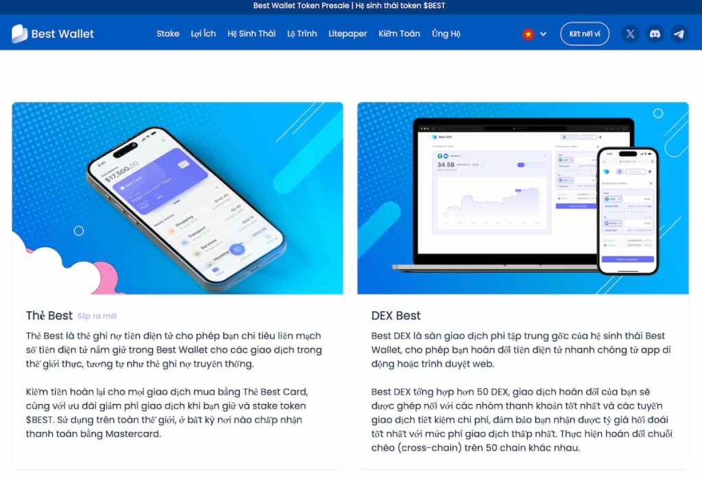 Best Wallet Sàn giao dịch tiền điện tử không cần KYC tốt nhất
