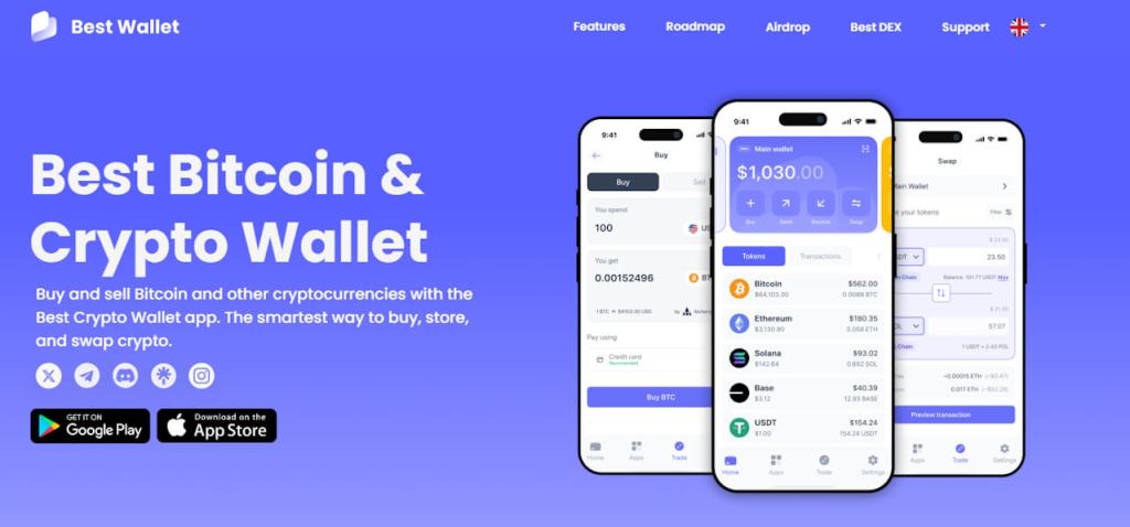 Best Wallet melhores corretoras P2P de criptomoedas