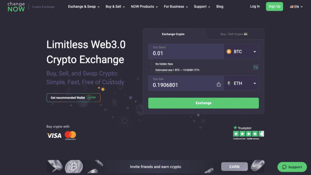 ChangeNOW: Simplificando Trocas sem Barreiras