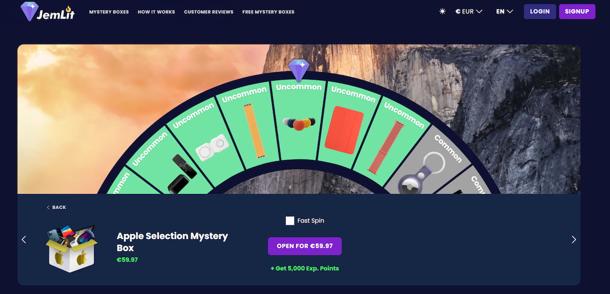 JemLit – A melhor recomendação para Caixas Misteriosas da Apple