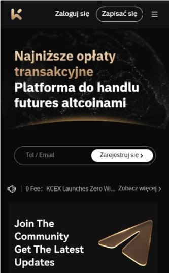 KCEX strona główna