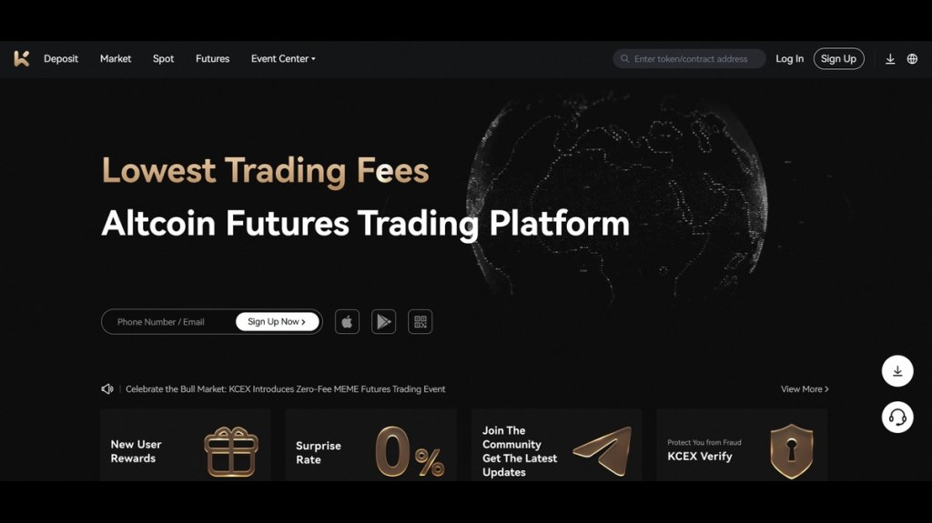 KCEX: Uma Plataforma Moderna para Iniciantes