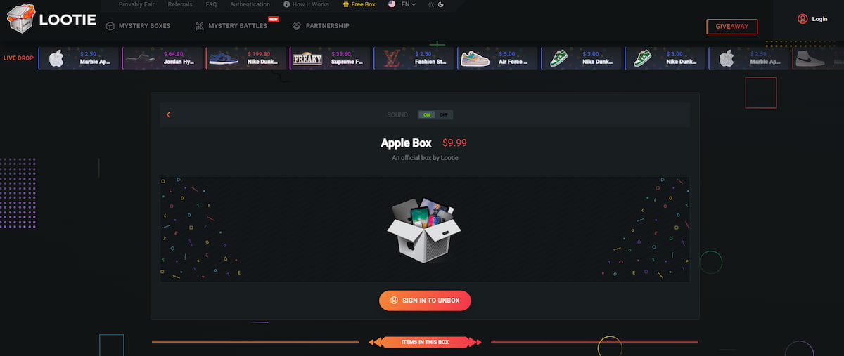 Lootie – Ideal para apaixonados por jogos