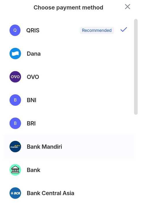 Metode Pembayaran - Cara Menggunakan Crypto Wallet
