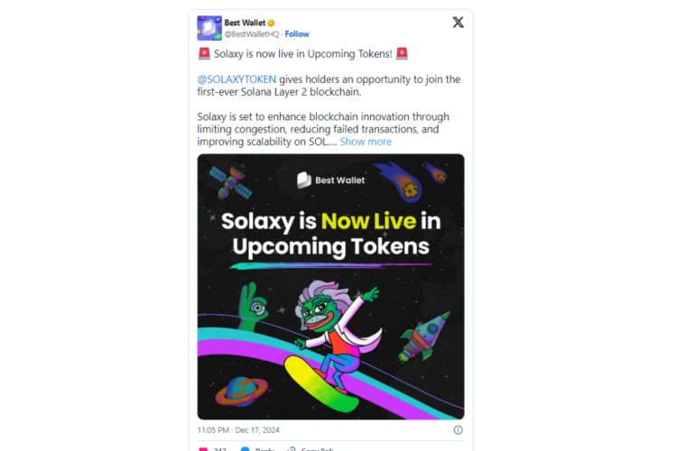 NEWSBTC best wallet token solaxy