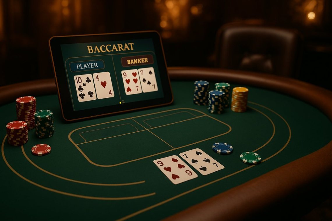 Baccarat trực tuyến - Hướng dẫn cách chơi và bí quyết “đánh là thắng”