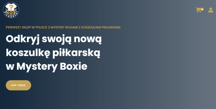 Mystery box piłkarski.