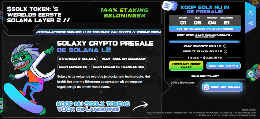 Solaxy presale