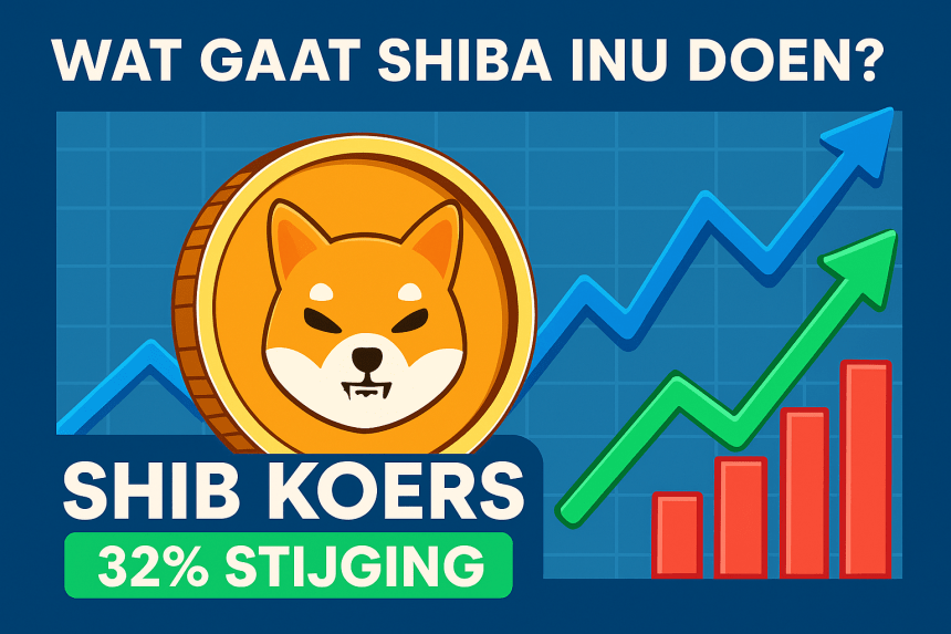 SHIB koers stijgt 32% en toont vroege bullish signalen - Wat gaat Shiba Inu doen?