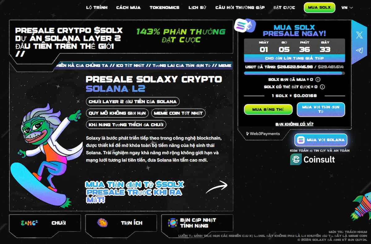 Solaxy Web3 Coin