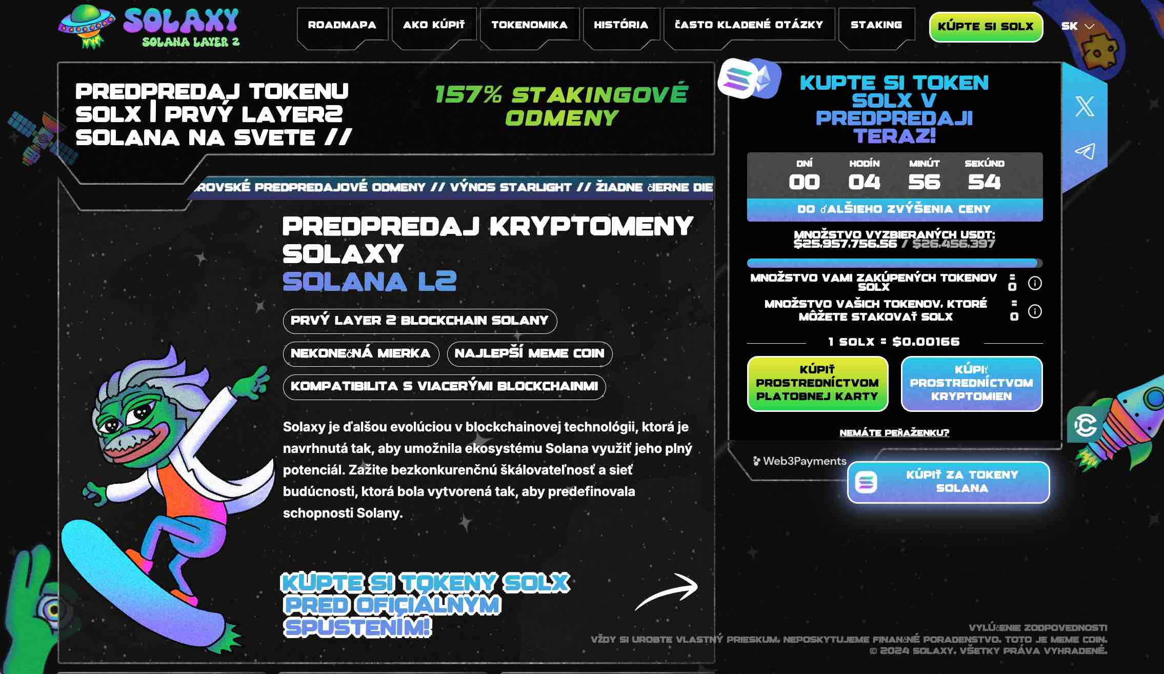Solaxy najlepšie kryptomeny