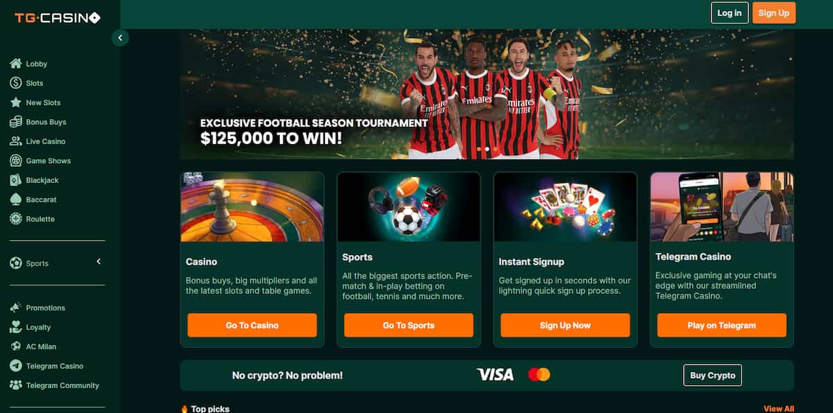 TG.Casino Angebote