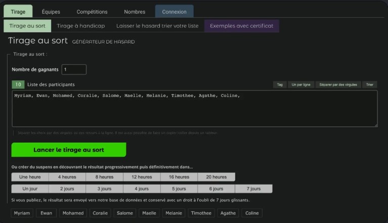 tirage-au-sort.net