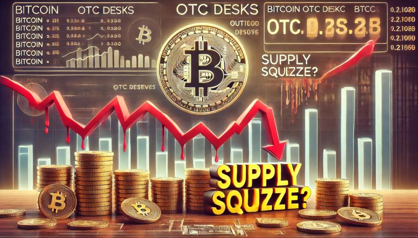 Bitcoin OTC Desks Are Draining – Supply Squeeze On The Horizon?