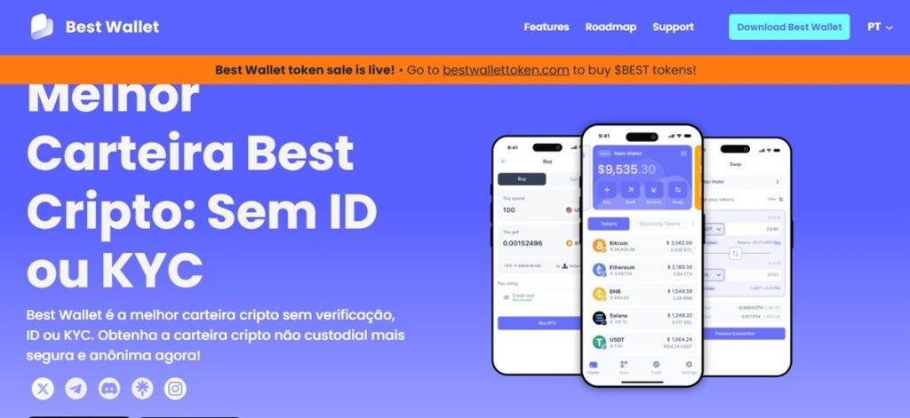 Best Wallet: A Corretora sem KYC com Carteira Integrada