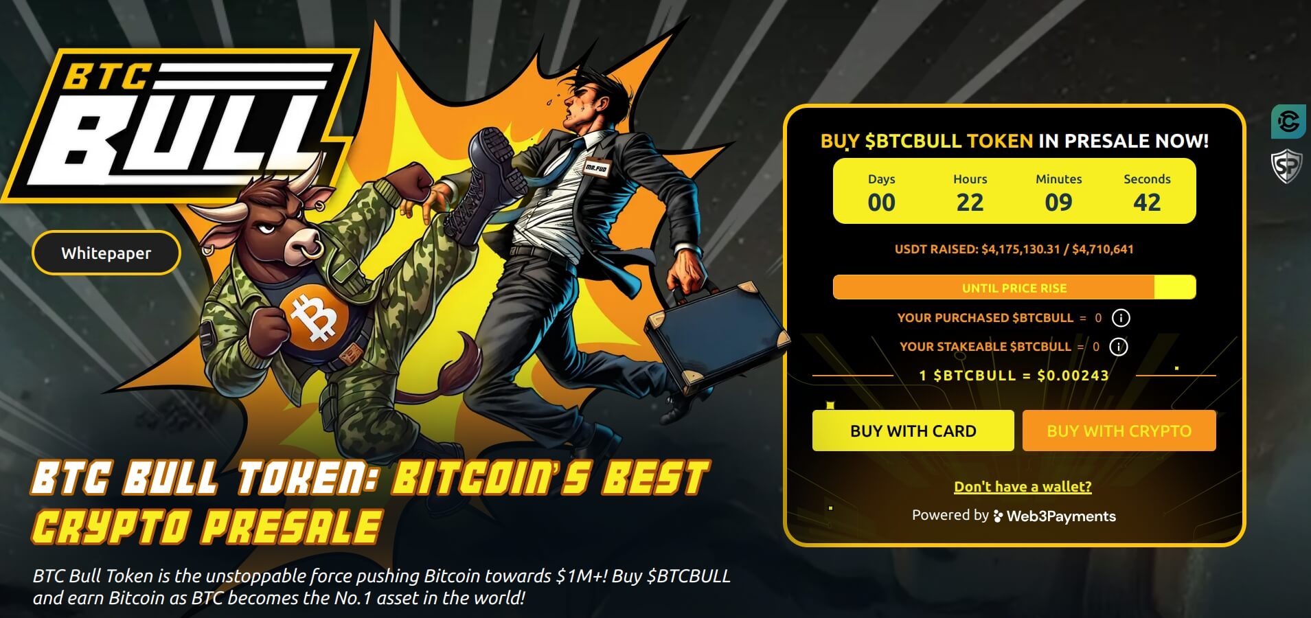 BTC Bull presale info