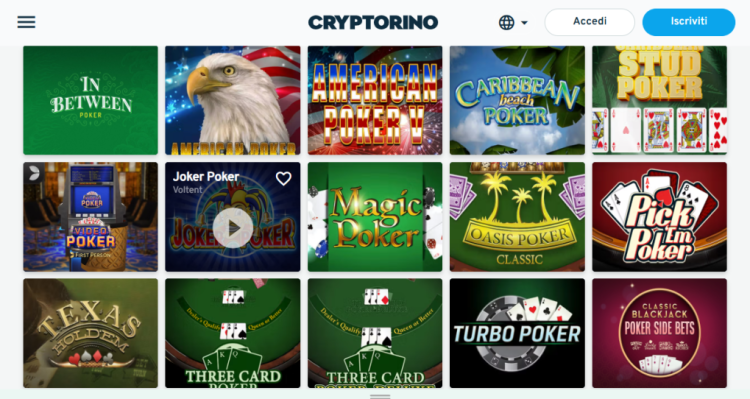 cryptorino pagina principale