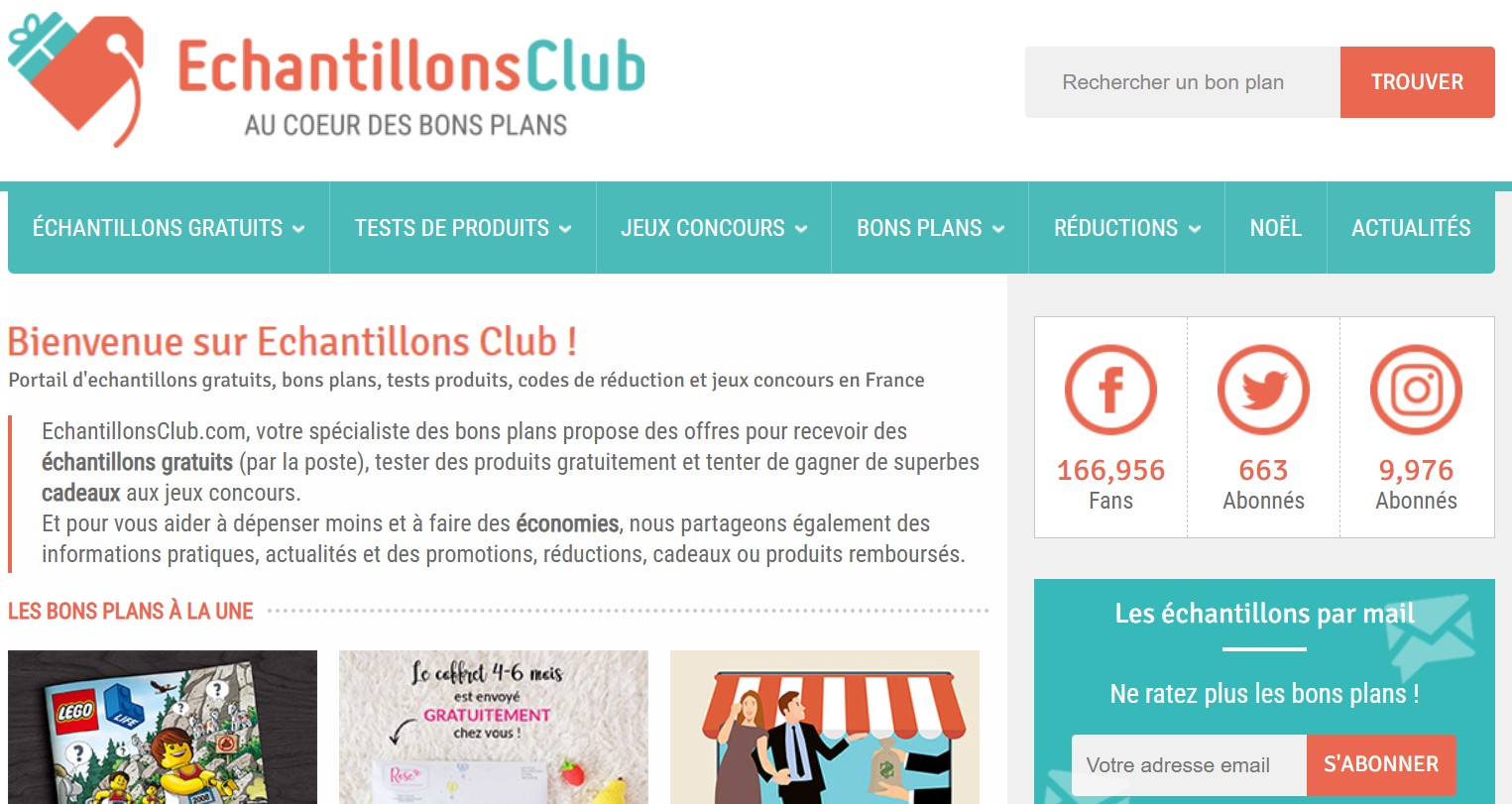 echantillons club