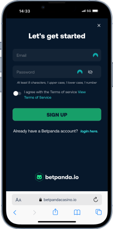 betpanda sign up