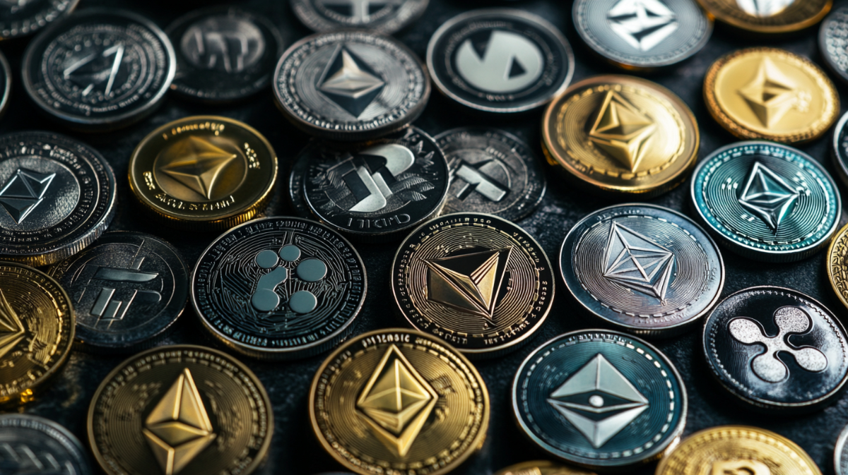 数多くのアルトコイン銘柄