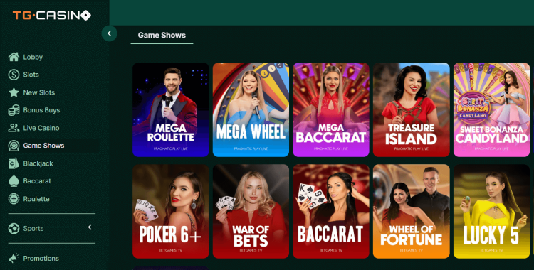 tg casino