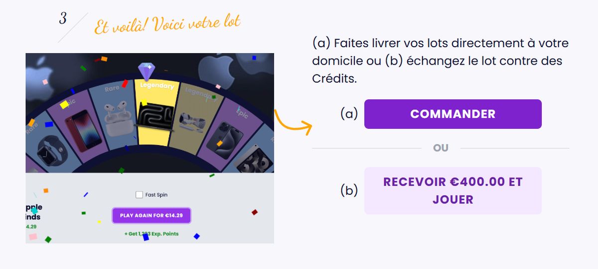 jemlit mystery box jeu argent réel gratuit