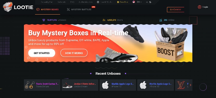 lootie mystery box