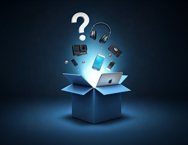 mystery box s elektronikou